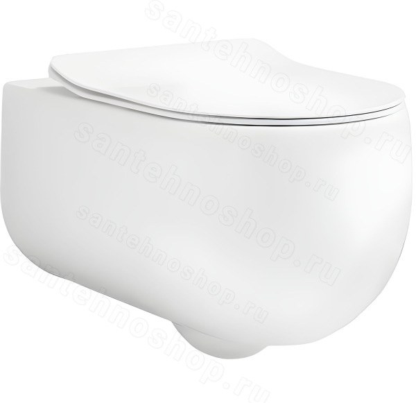 Подвесной унитаз Kerasan Flo 311130 , белый матовый