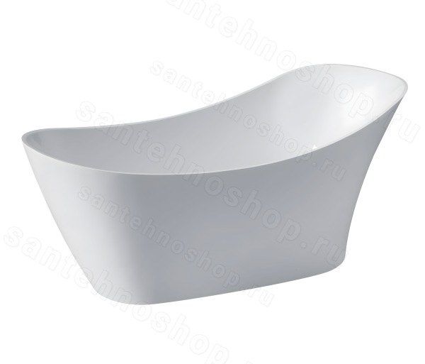 Акриловая ванна Kerasan Waldorf 167x82, отдельностоящая