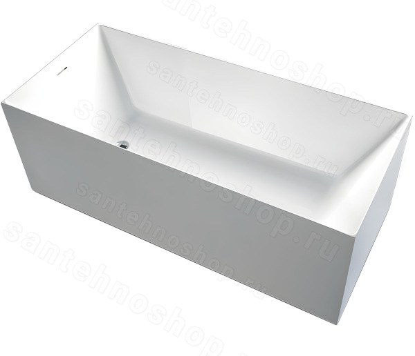 Акриловая ванна Gruppo Treesse Ilia V375BO 170x75, отдельностоящая