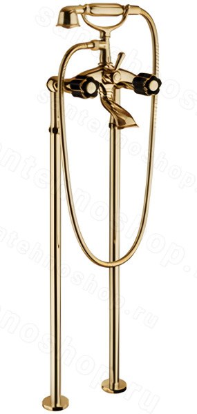 Напольный смеситель для ванны Bongio Fleur 12528OR00 с душем