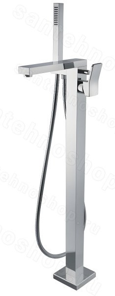 Напольный смеситель для ванны Bongio Reef 53534CR0DPR с душем