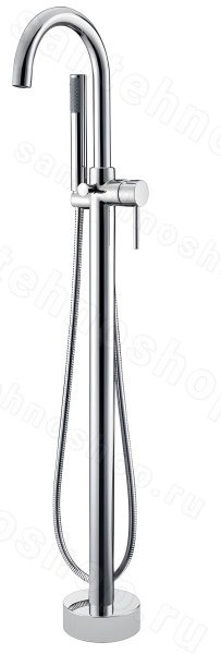 Напольный смеситель для ванны Abber Wasser Kreis AF8116 с душем
