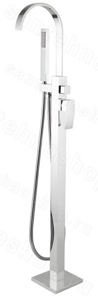 Напольный смеситель для ванны Abber Wasserfall AF8615 с душем