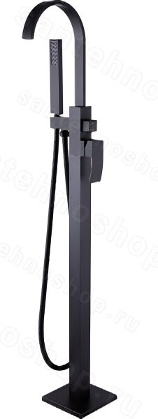 Напольный смеситель для ванны Abber Wasserfall AF8615B с душем