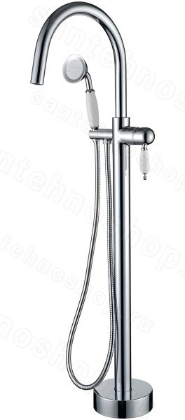 Напольный смеситель для ванны Boheme Brillante Ripresa 269 с душем