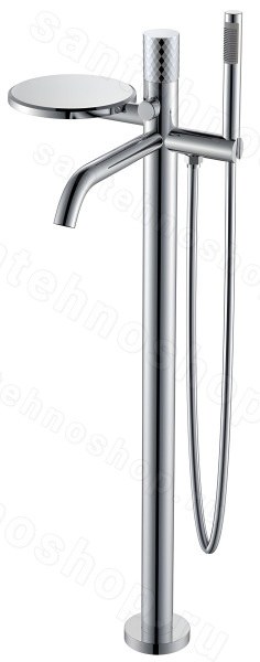 Напольный смеситель для ванны Boheme Stick 129-CRCR , хром