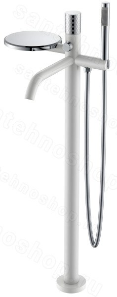 Напольный смеситель для ванны Boheme Stick 129-WCR с душем