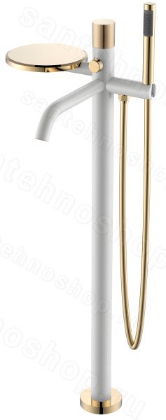 Напольный смеситель для ванны Boheme Stick 129-WG.2 с душем