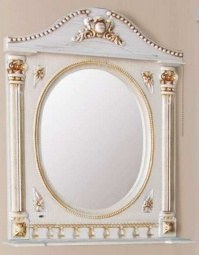 Зеркало Атолл Наполеон 95 gold