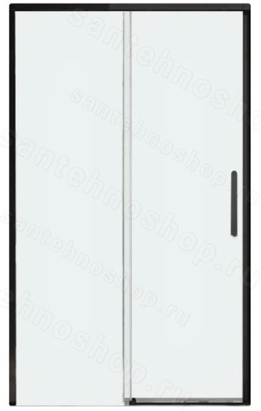 Душевая дверь Veconi Premium Trento PTD-40B 150x200, профиль черный