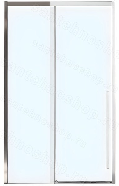 Душевая дверь Veconi Premium Trento PTD-30CH 120x200, профиль хромированный