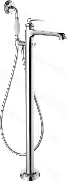 Напольный смеситель для ванны Cezares Liberty LIBERTY-F-VDP-01 с душем