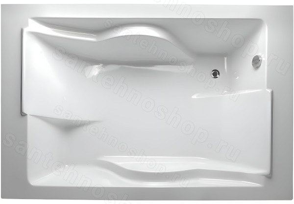 Акриловая ванна Vayer Coral 180x120, прямоугольная