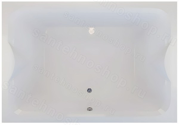 Акриловая ванна Vayer Kasandra 195x135, прямоугольная