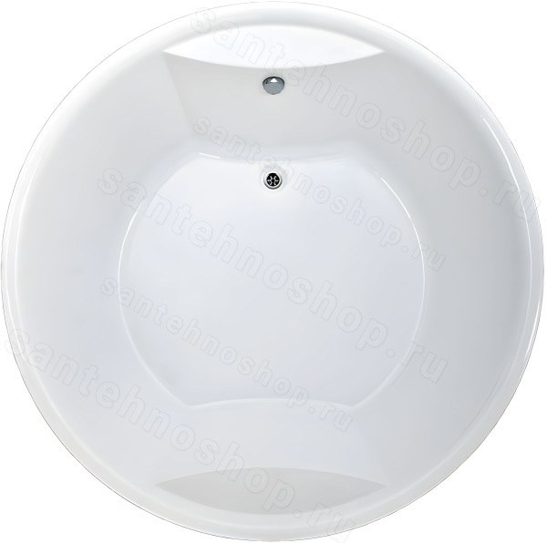 Акриловая ванна Vayer Eva D 180x180, встраиваемая