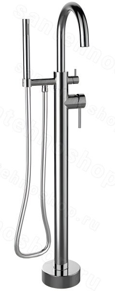 Напольный смеситель для ванны Paini Cox 78CR136LM с душем