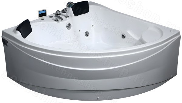 Акриловая ванна Gemy G9041 K 150x150 с гидро и аэромассажем