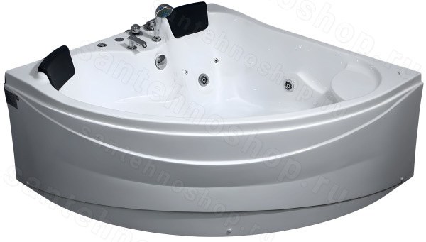 Акриловая ванна Gemy G9041 B 150x150 с гидромассажем
