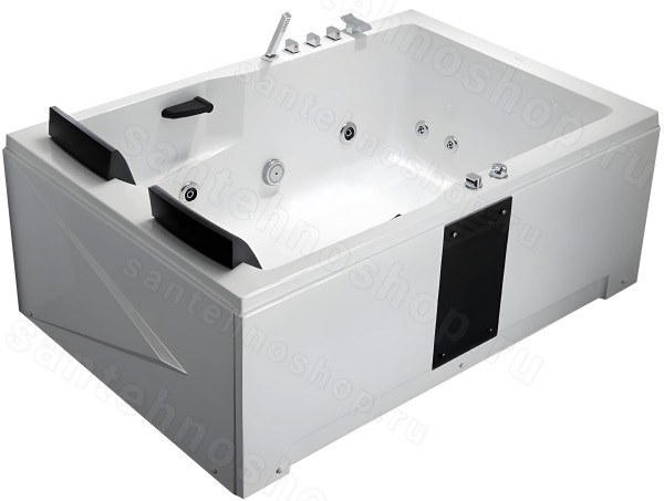 Акриловая ванна Gemy G9061 B R 180x120 с гидромассажем