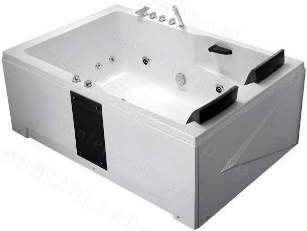 Акриловая ванна Gemy G9061 B L 180x120 с гидромассажем