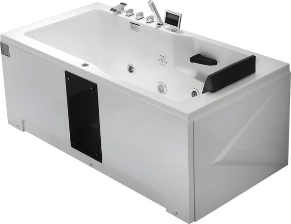 Акриловая ванна Gemy G9066 II K L 170x85 с гидромассажем и аэромассажем