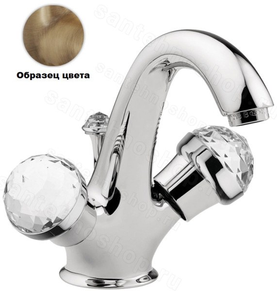 Смеситель для раковины Migliore Axo Swarovski ML.AXO-634F.BR