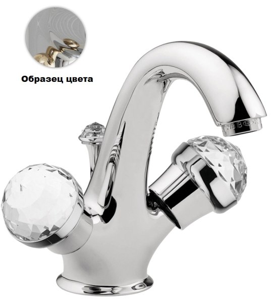 Смеситель для раковины Migliore Axo Swarovski ML.AXO-634F.CRDO