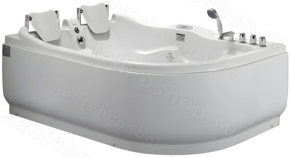 Акриловая ванна Gemy G9083 B L 180x120 с гидромассажем