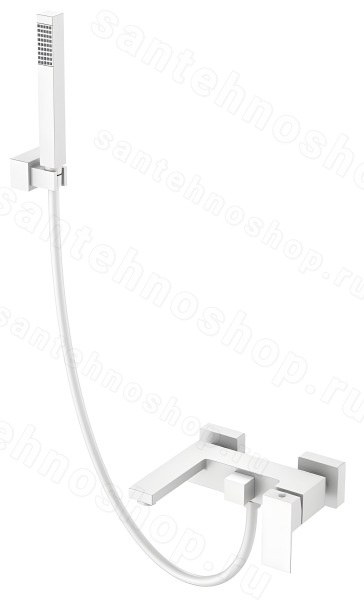 Смеситель для ванны с душем Boheme Qubic 473-MW