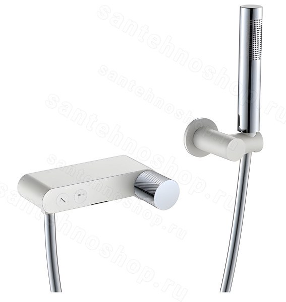 Смеситель для ванны с душем Boheme Stick 123-WCR.2