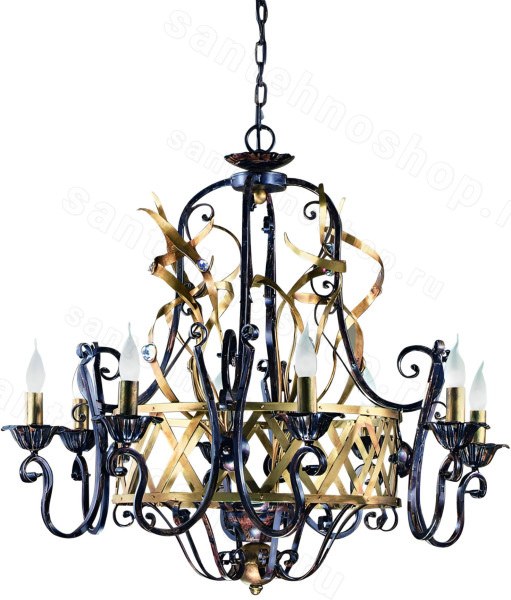 Подвесная люстра MM Lampadari Fiamme 6618/8 V2173 XP