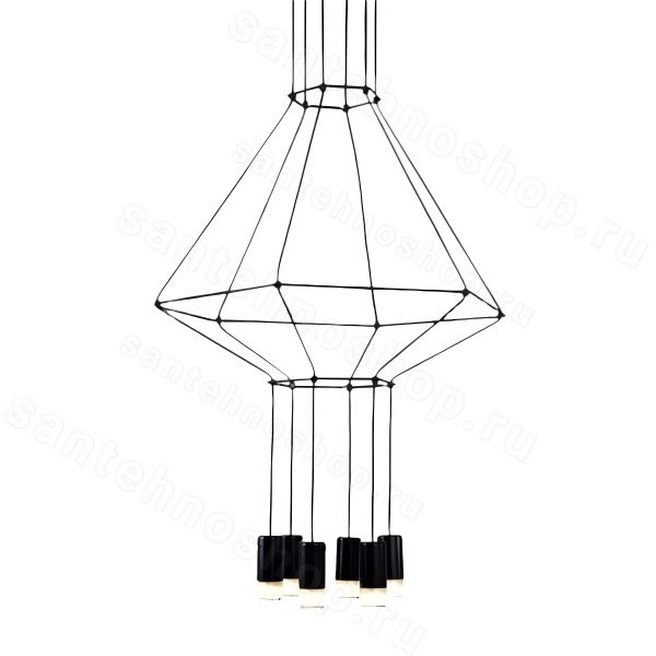 Подвесная люстра Imperiumloft Vibia Wireflow 40,1641