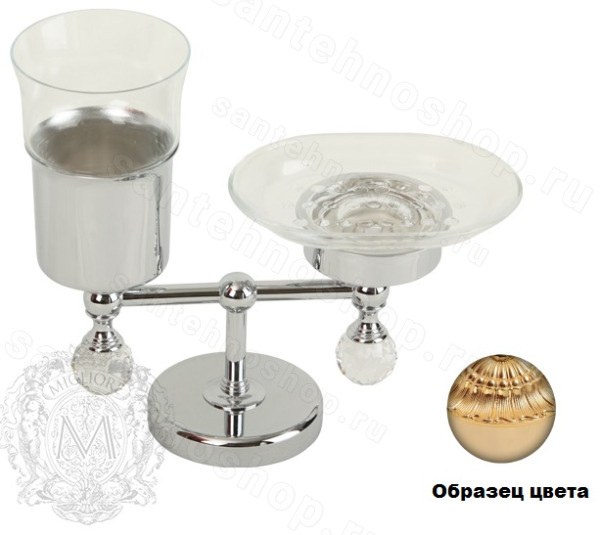 Стакан и мыльница Migliore Amerida ML.AMR-60.410.DO