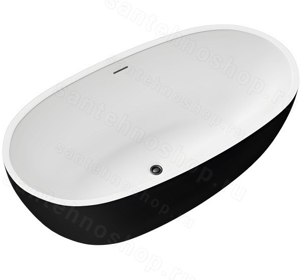 Акриловая ванна Grossman Classic GR-2503MB 170x87 отдельностоящая