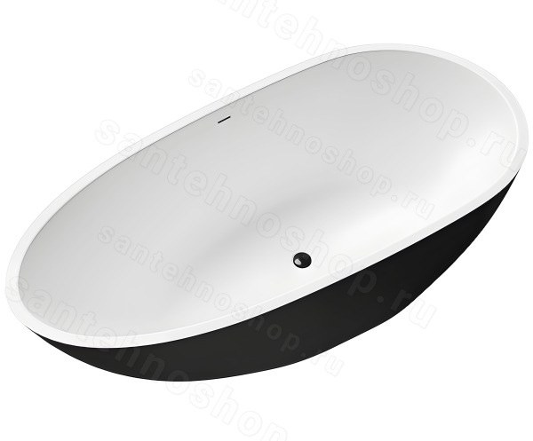 Акриловая ванна Grossman Fly GR-1102MB 170x80 отдельностоящая