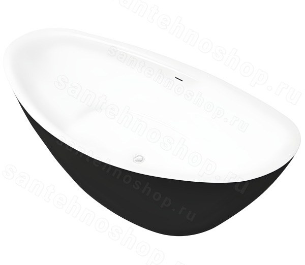Акриловая ванна Grossman Galaxy GR-1402MB 180x85 отдельностоящая