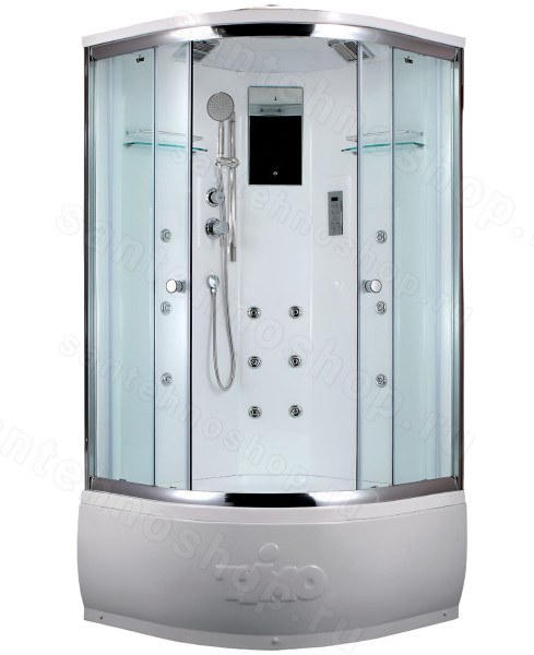 Душевая кабина Timo Lux T-7700 100x100 с гидромассажем
