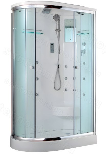 Душевая кабина Timo Lux T-7702 R 120x85 с гидромассажем