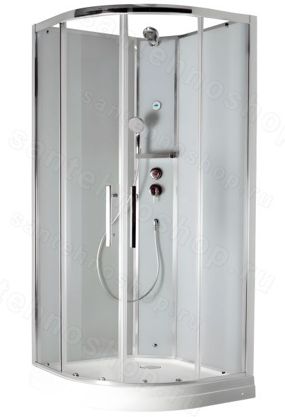Душевая кабина Timo Premium Ilma-909 90x90 с верхним душем