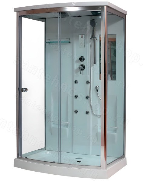 Душевая кабина Timo  Lux T-7715 120x90  с гидромассажем