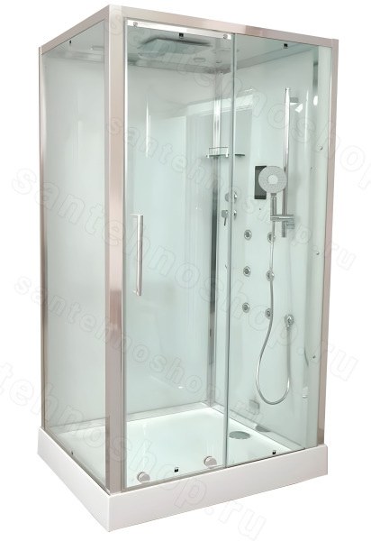 Душевая кабина Timo Premium Puro H-510L 120x90 с гидромассажем