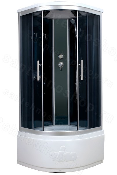Душевая кабина Timo Standart T-1190 P 90x90 с верхним душем