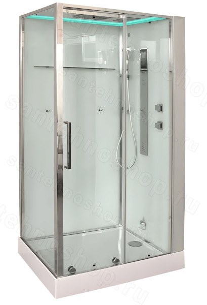 Душевая кабина Timo Premium Helma Н-520 L 120x90 с гидромассажем