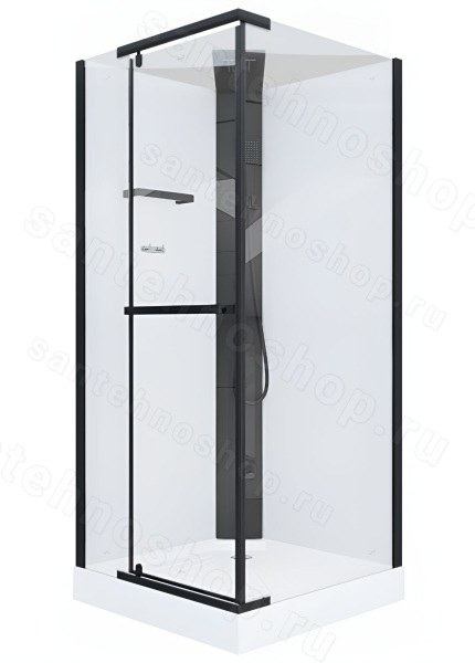 Душевая кабина Ceruttispa Mimi 901B 90x90 с верхним душем