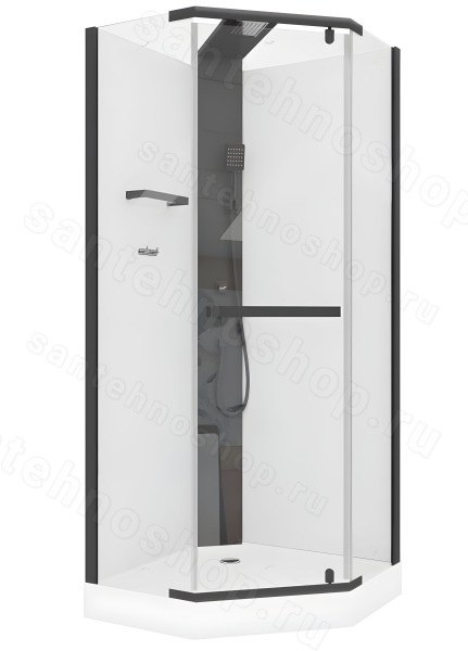 Душевая кабина Ceruttispa Chika 901B 90x90 без крыши