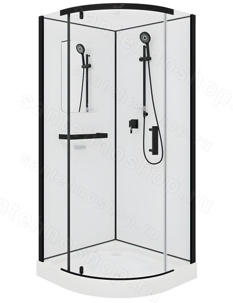 Душевая кабина Ceruttispa Korra 90B 90x90 без крыши