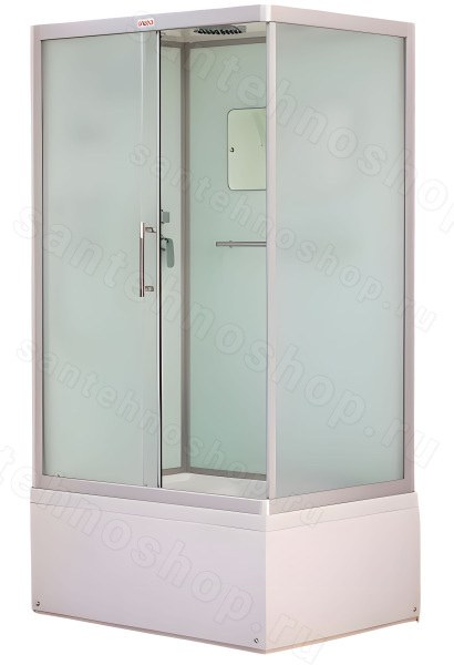 Душевая кабина Esbano ESKB129CKRBL 120x90 с верхним душем