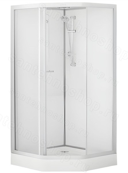 Душевая кабина Esbano ESKB90PR 90x90 с верхним душем