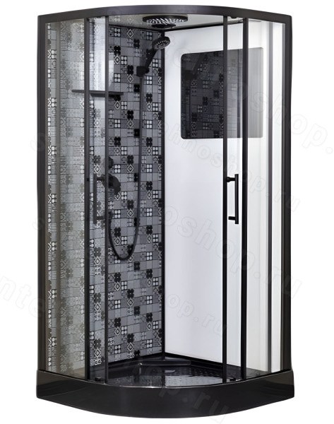 Душевая кабина Esbano ESB-80CR 80x80 с верхним душем