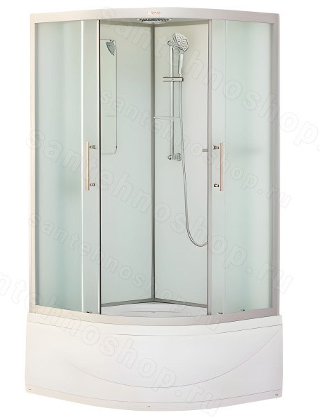 Душевая кабина Esbano ESKB110CRB 110x110 с верхним душем